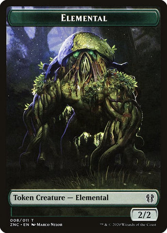 Elemental Token // Elemental Token [Zendikar Rising Commander Tokens]