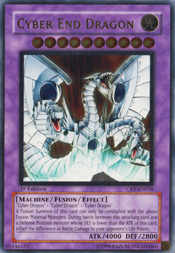 Cyber End Dragon (UTR) [CRV-EN036] Ultimate Rare