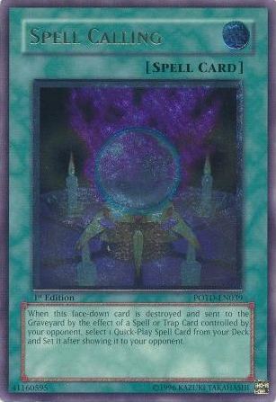 Spell Calling (UTR) [POTD-EN039] Ultimate Rare