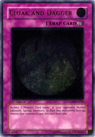 Cloak and Dagger (UTR) [STON-EN059] Ultimate Rare
