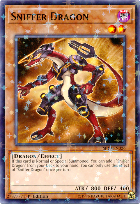 Sniffer Dragon (Starfoil) [SP18-EN026] Starfoil Rare