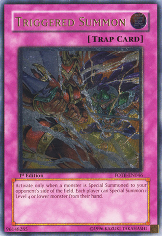 Triggered Summon (UTR) [FOTB-EN046] Ultimate Rare