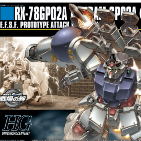HGUC 1/144 #75 GP02A MLRS Custom