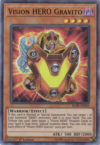 Vision HERO Gravito [BLHR-EN009] Ultra Rare