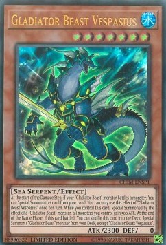 Gladiator Beast Vespasius (CHIM-ENSP1) [CHIM-ENSP1] Ultra Rare