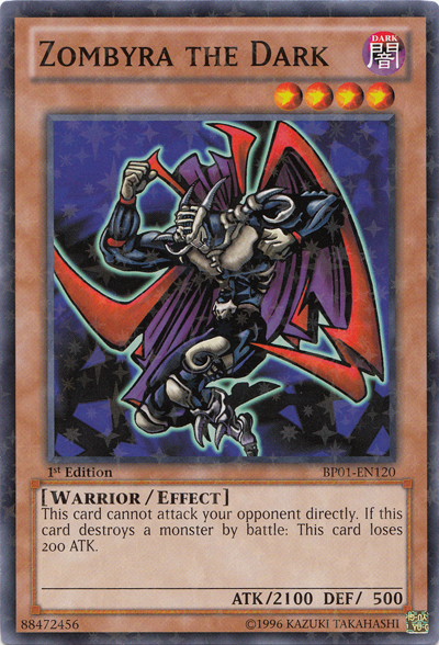 Zombyra the Dark [BP01-EN120] Starfoil Rare