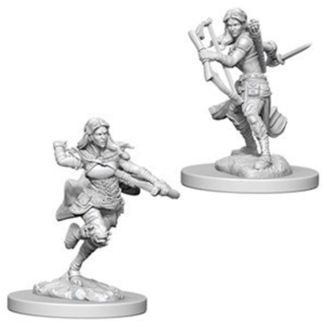 D&D Unpainted Minis WV4 Air Genasi Female Rogue