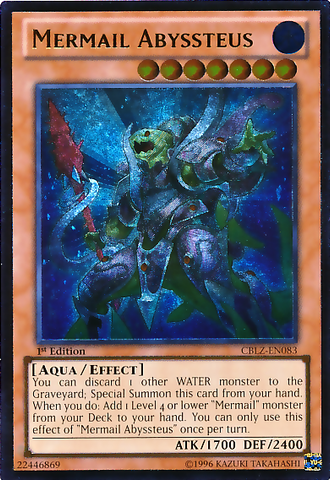 Mermail Abyssteus (UTR) [CBLZ-EN083] Ultimate Rare