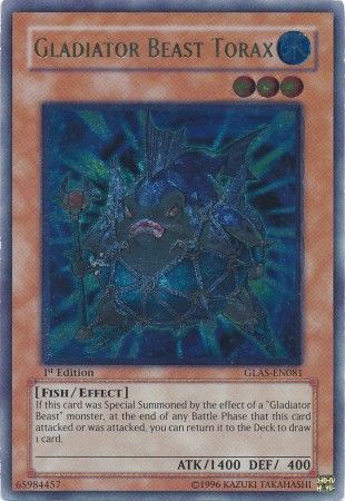 Gladiator Beast Torax (UTR) [GLAS-EN081] Ultimate Rare