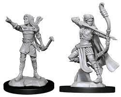 D&D Unpainted Minis WV13 Elf Ranger Female