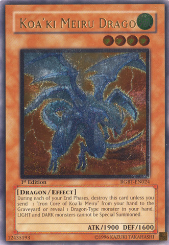 Koa'ki Meiru Drago (UTR) [RGBT-EN024] Ultimate Rare