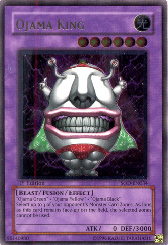 Ojama King (UTR) [SOD-EN034] Ultimate Rare
