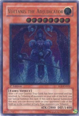 Voltanis the Adjudicator (UTR) [EOJ-EN023] Ultimate Rare