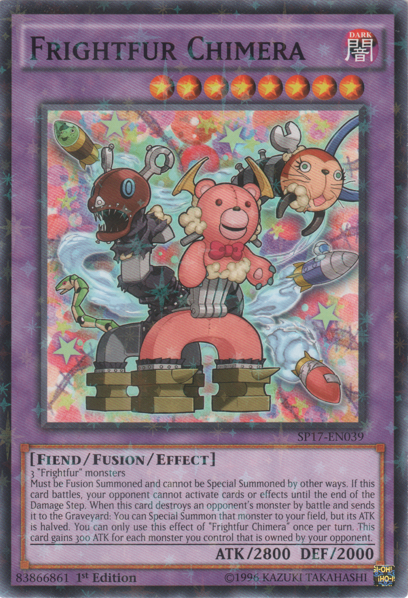 Frightfur Chimera (Starfoil) [SP17-EN039] Starfoil Rare