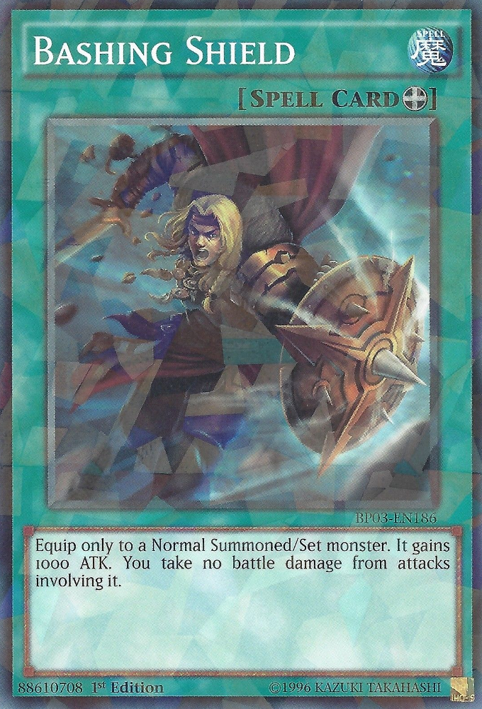 Bashing Shield (Shatterfoil) [BP03-EN186] Common