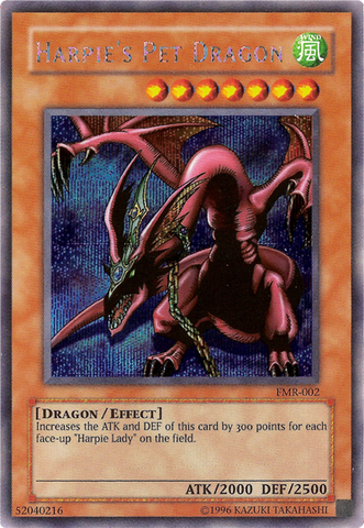 Harpie's Pet Dragon (Forbidden Memories) [FMR-002] Secret Rare