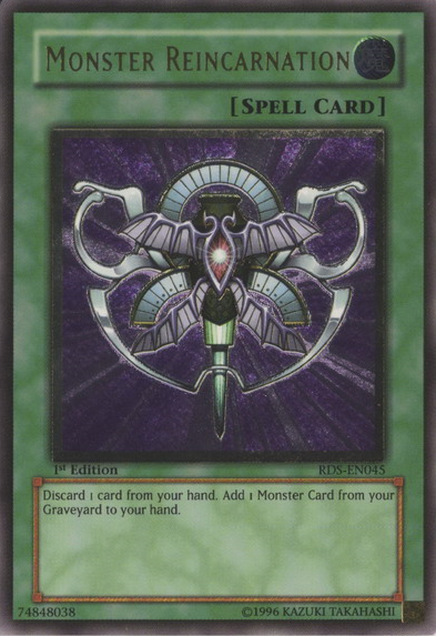 Monster Reincarnation (UTR) [RDS-EN045] Ultimate Rare