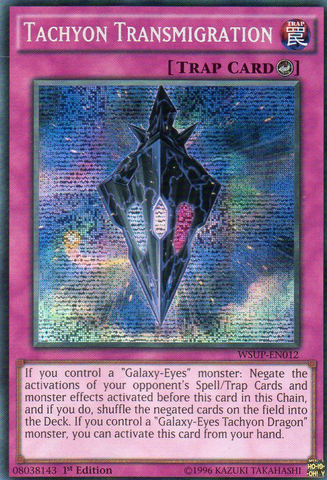 Tachyon Transmigration [WSUP-EN012] Prismatic Secret Rare