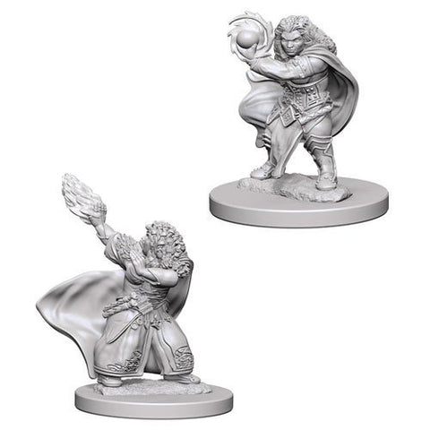 D&D Unpainted Minis WV4 Dwarf Female Wizard