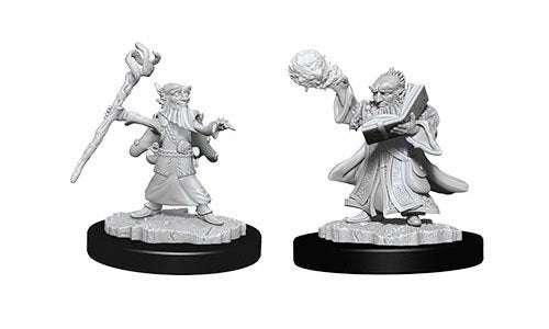 D&D Unpainted Minis WV6 Male Gnome Wizard