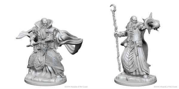 D&D Unpainted Minis WV1 Male Human Wizard