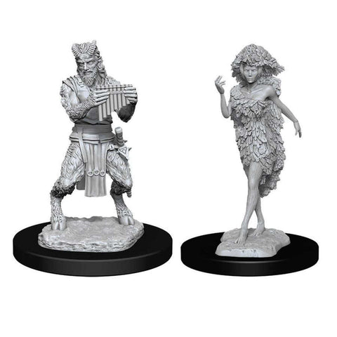 D&D Unpainted Minis WV11 Satyr And Dryad