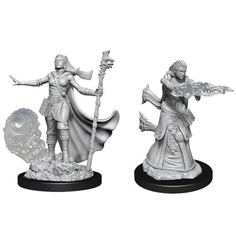D&D Unpainted Minis WV11 Female Human Wizard