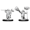D&D Unpainted Minis WV11 Male Dwarf Cleric