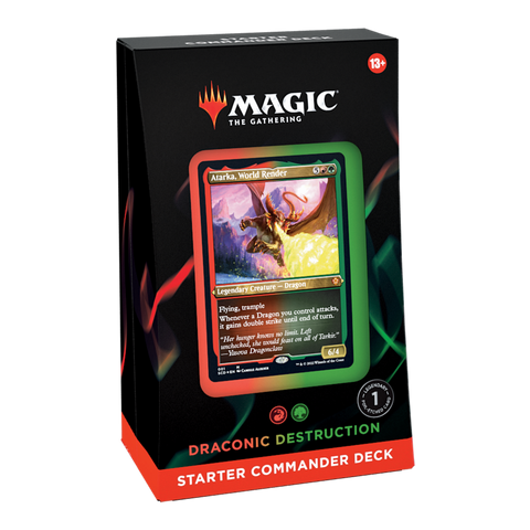 MTG Starter Commander Deck - Draconic Destruction