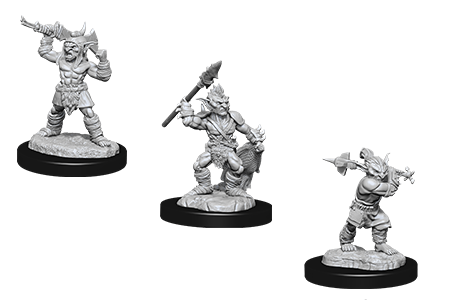 D&D Unpainted Minis WV12 Goblins And Goblin Boss