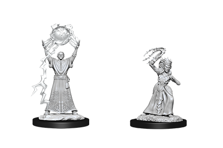 D&D Unpainted Minis WV12 Drow Mage/Drow Priestess
