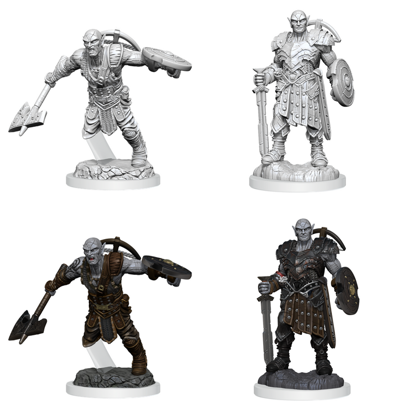 D&D Unpainted Minis WV20 Earth Genasi Fighter