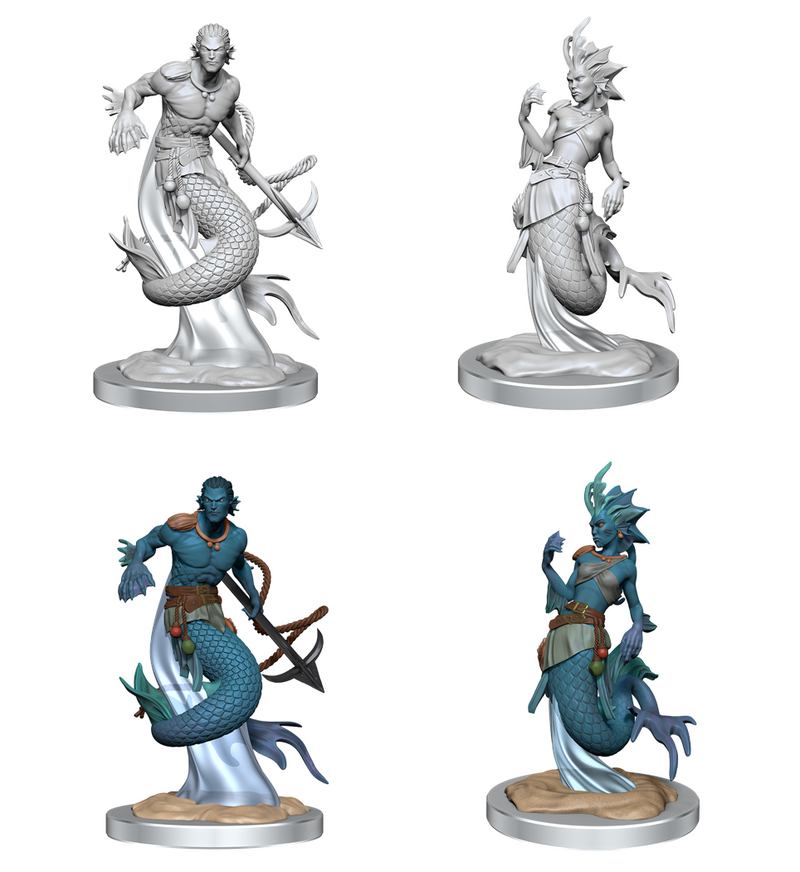 D&D Unpainted Minis WV20 Merfolk