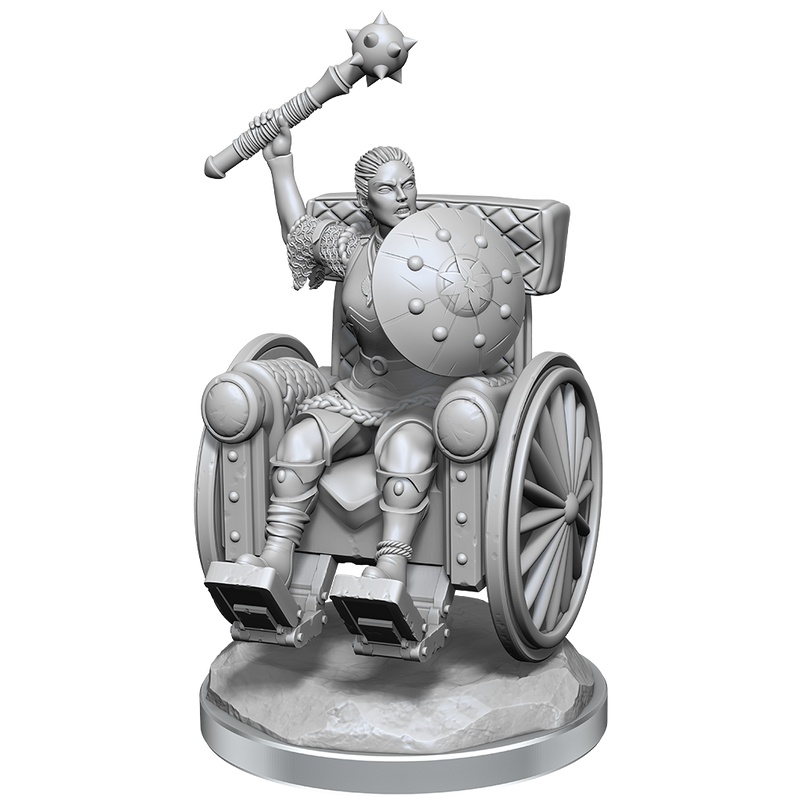 D&D Unpainted Minis WV18 Human Clerics