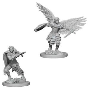 D&D Unpainted Minis WV6 Male Aasimar Fighter