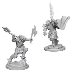 D&D Unpainted Minis WV4 Dragonborn Female Fighter