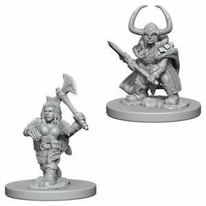 D&D Unpainted Minis WV4 Dwarf Female Barbarian