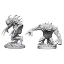 D&D Unpainted Minis WV5 Grey Slaad & Death Slaad