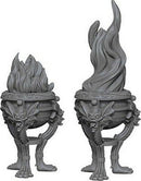 WizKids Unpainted Minis WV4 Braziers
