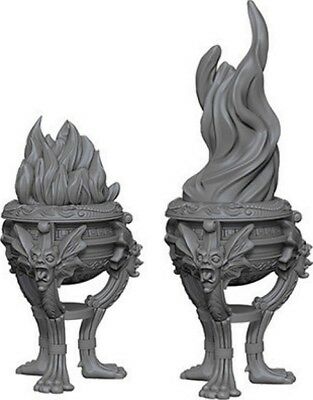 WizKids Unpainted Minis WV4 Braziers