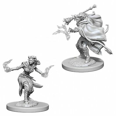 D&D Unpainted Minis WV6 Female Tiefling Warlock