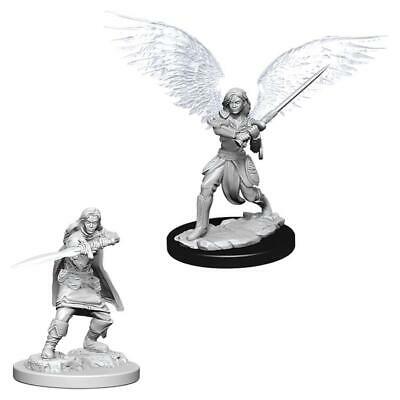 D&D Unpainted Minis WV6 Female Aasimar Fighter