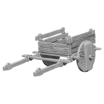 WizKids Unpainted Minis WV4 Two Wheel Cart