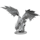PF Unpainted Minis WV4 Silver Dragon