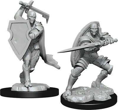 D&D Unpainted Minis WV13 Warforged Fighter Male