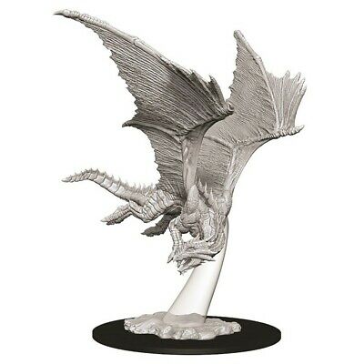 D&D Unpainted Minis WV9 Young Bronze Dragon