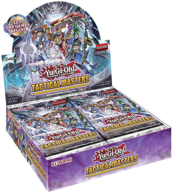 YGO Tactical Masters Booster Box (24 Packs)