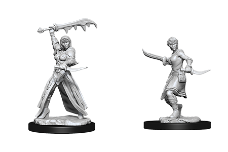 D&D Unpainted Minis WV10 Female Human Rogue