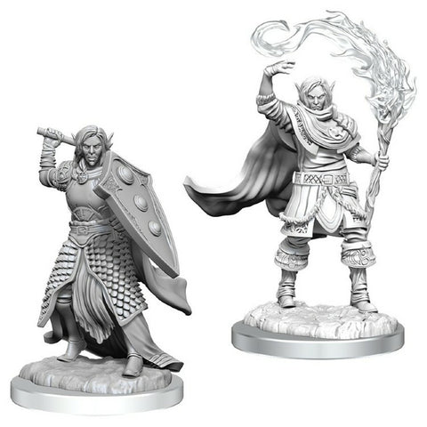 D&D Unpainted Minis WV16 Male Elf Cleric